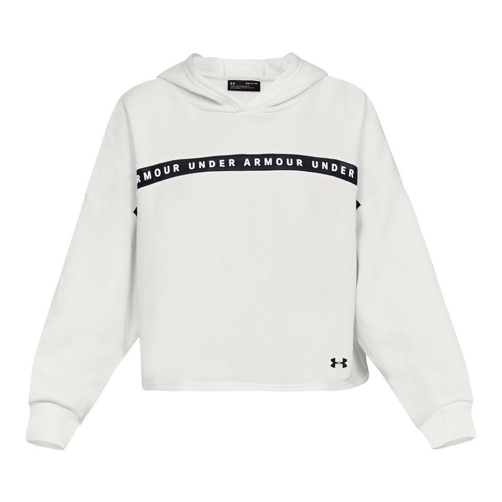 Under Armour Cropped Taped Hoodie